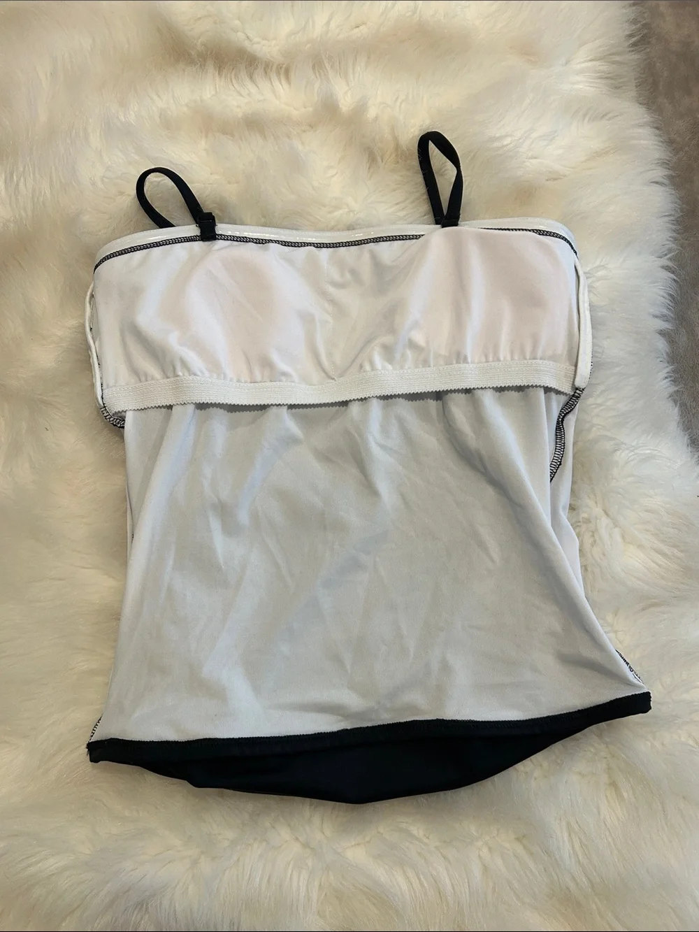 VENUS Black Strapless Tankini